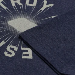 Troy Lee Designs Youth Tees^Youth Short Sleeve Tee Rotation Navy Heather