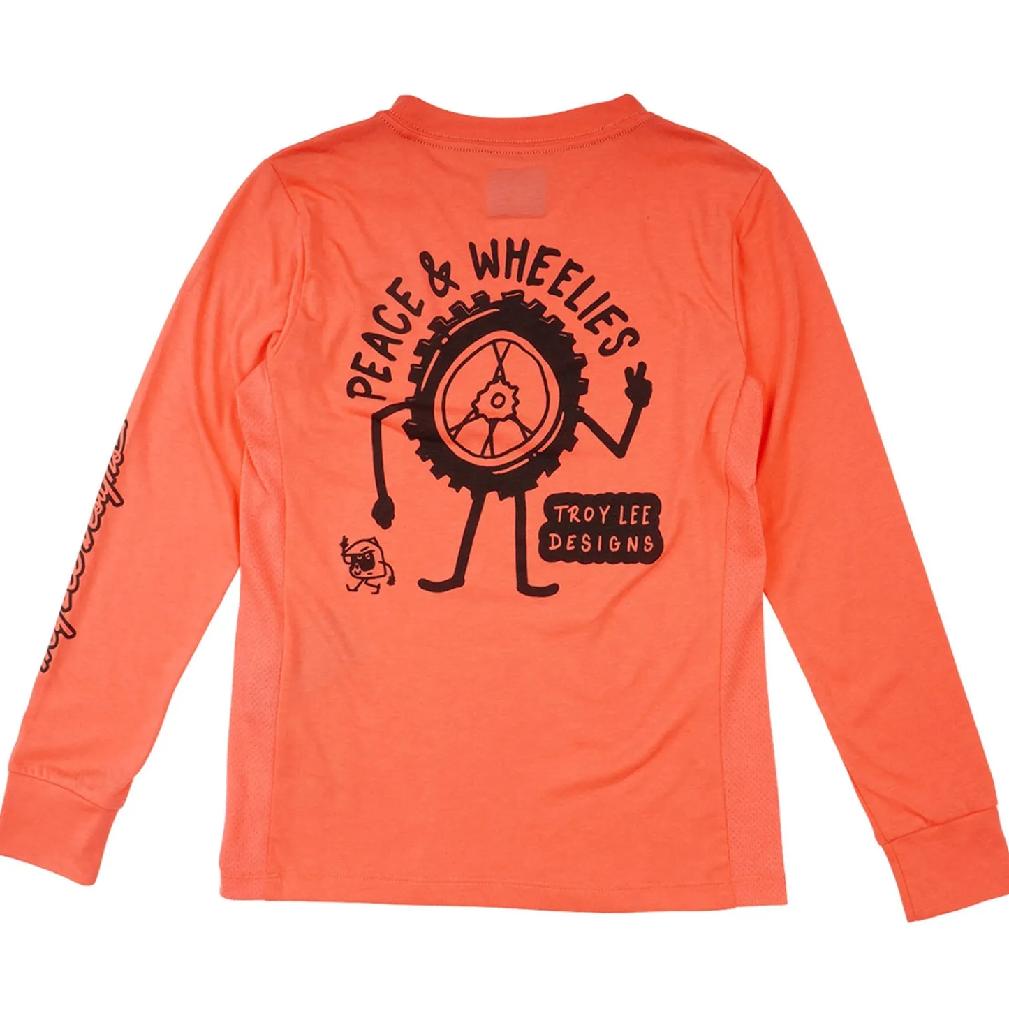 Troy Lee Designs Jerseys^Youth Skyline Ride Long Sleeve Tee P&W Melon