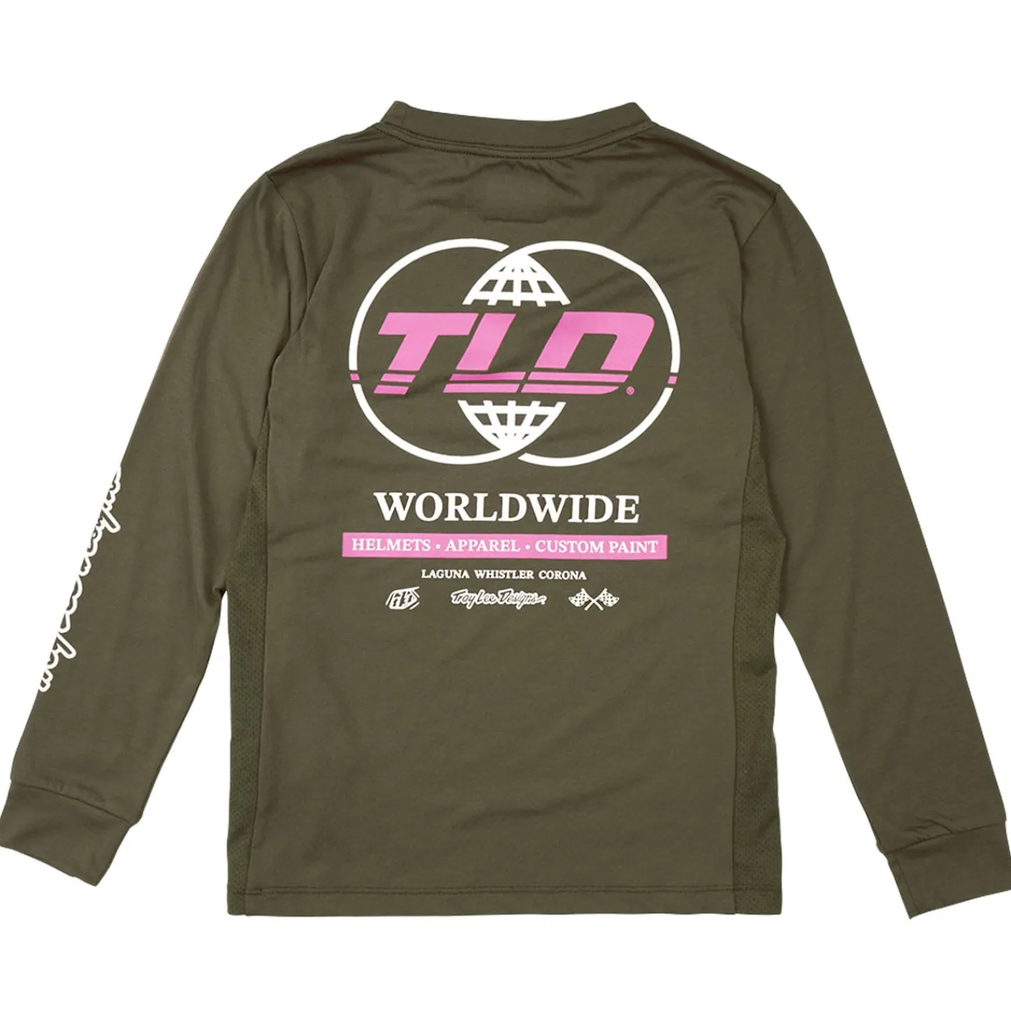 Troy Lee Designs Jerseys^Youth Skyline Ride Long Sleeve Tee Worldwide Caper