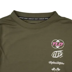 Troy Lee Designs Jerseys^Youth Skyline Ride Long Sleeve Tee Worldwide Caper