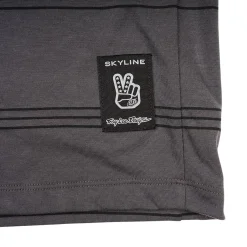 Troy Lee Designs Jerseys^Youth Skyline Ride Short Sleeve Tee Washed Out Smoke
