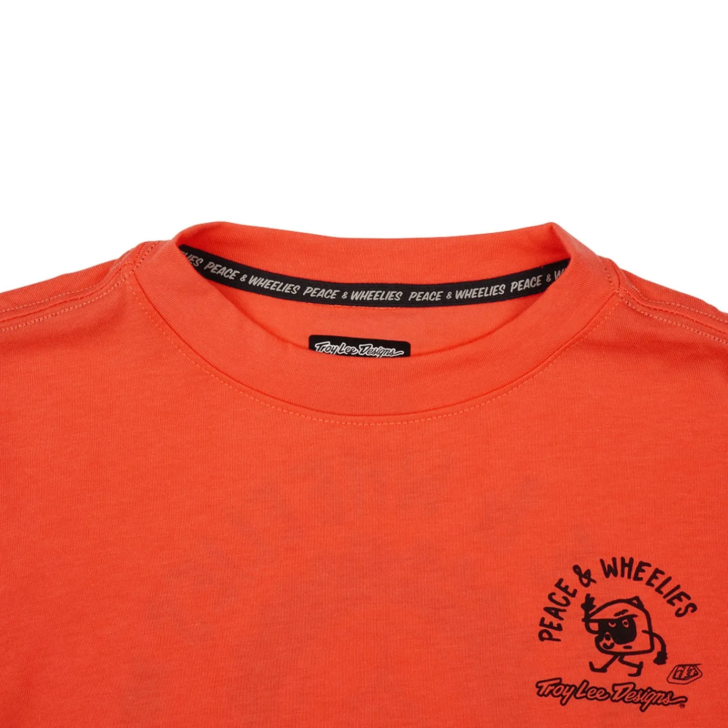Troy Lee Designs Jerseys^Youth Skyline Ride Short Sleeve Tee P&W Melon