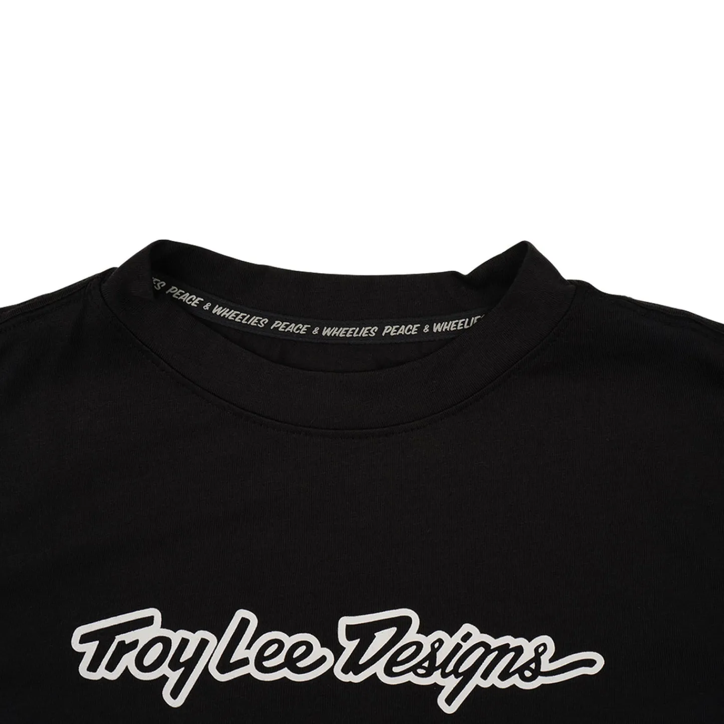 Troy Lee Designs Jerseys^Youth Skyline Ride Short Sleeve Tee Signature Black