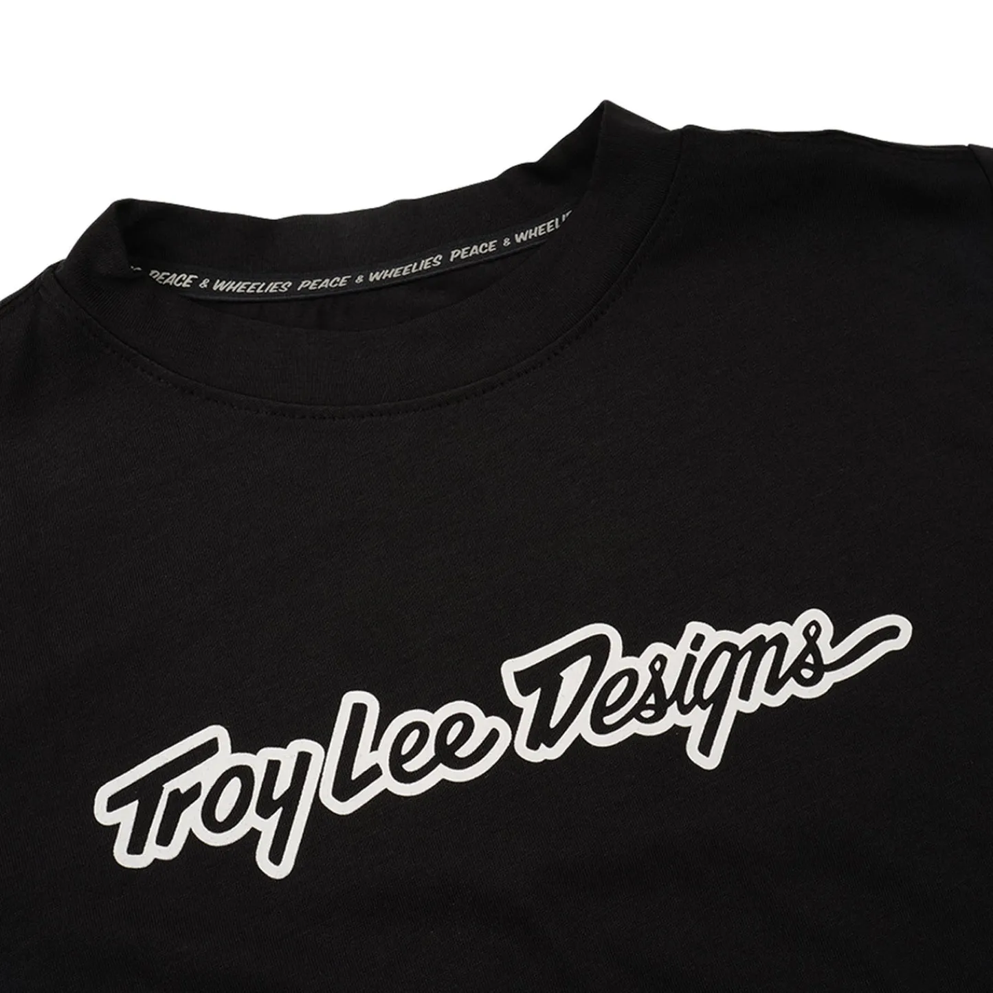 Troy Lee Designs Jerseys^Youth Skyline Ride Short Sleeve Tee Signature Black
