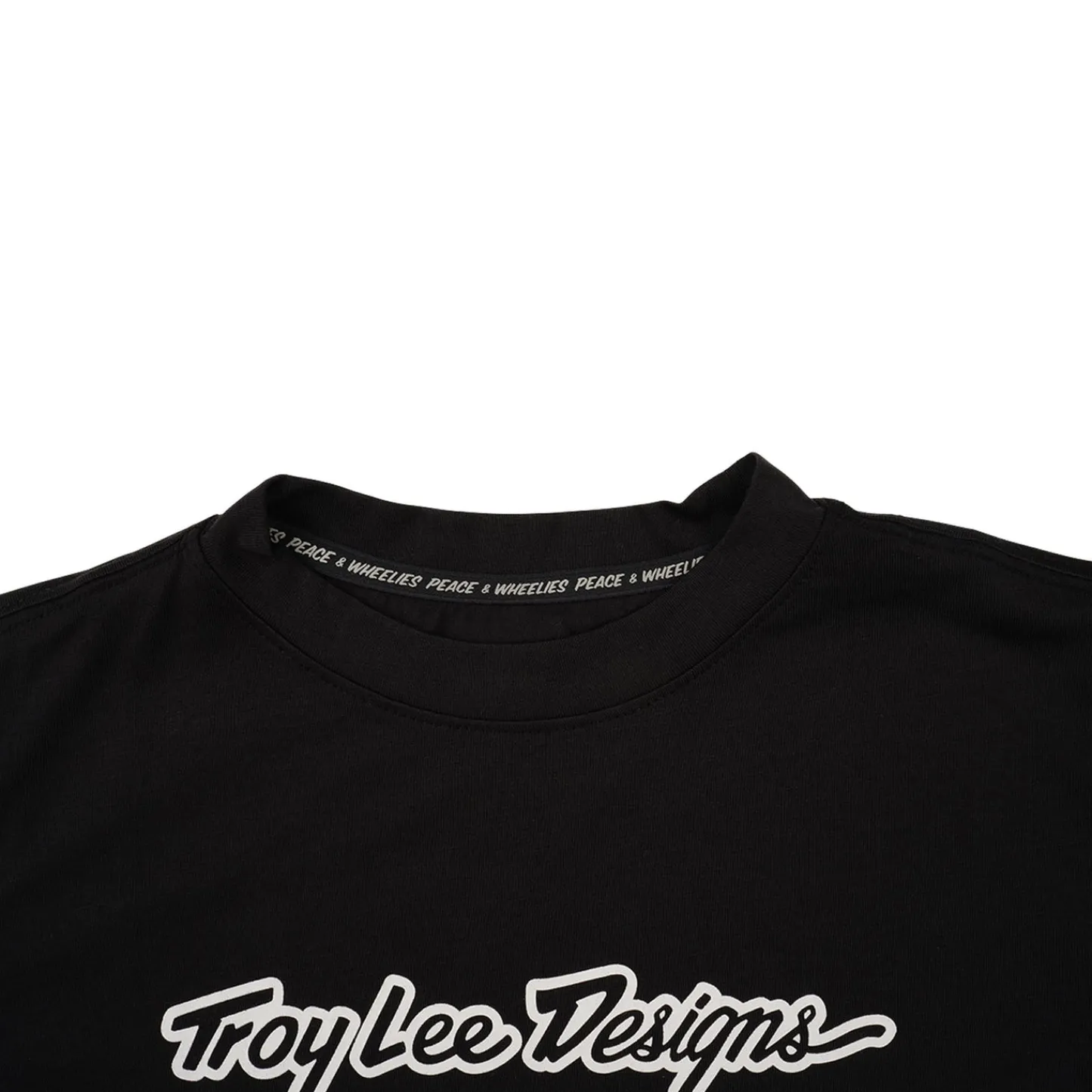 Troy Lee Designs Jerseys^Youth Skyline Ride Short Sleeve Tee Signature Black