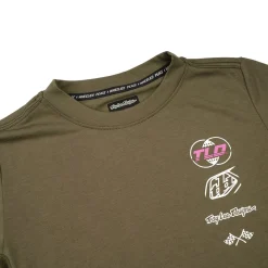 Troy Lee Designs Jerseys^Youth Skyline Ride Short Sleeve Tee Worldwide Caper
