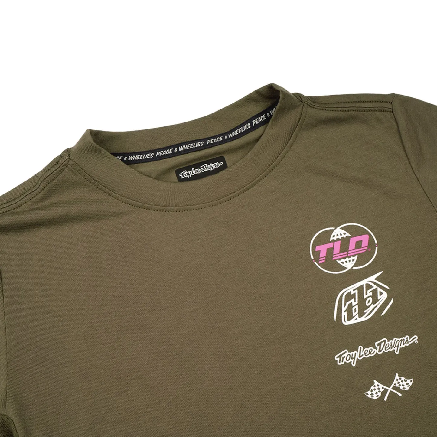 Troy Lee Designs Jerseys^Youth Skyline Ride Short Sleeve Tee Worldwide Caper