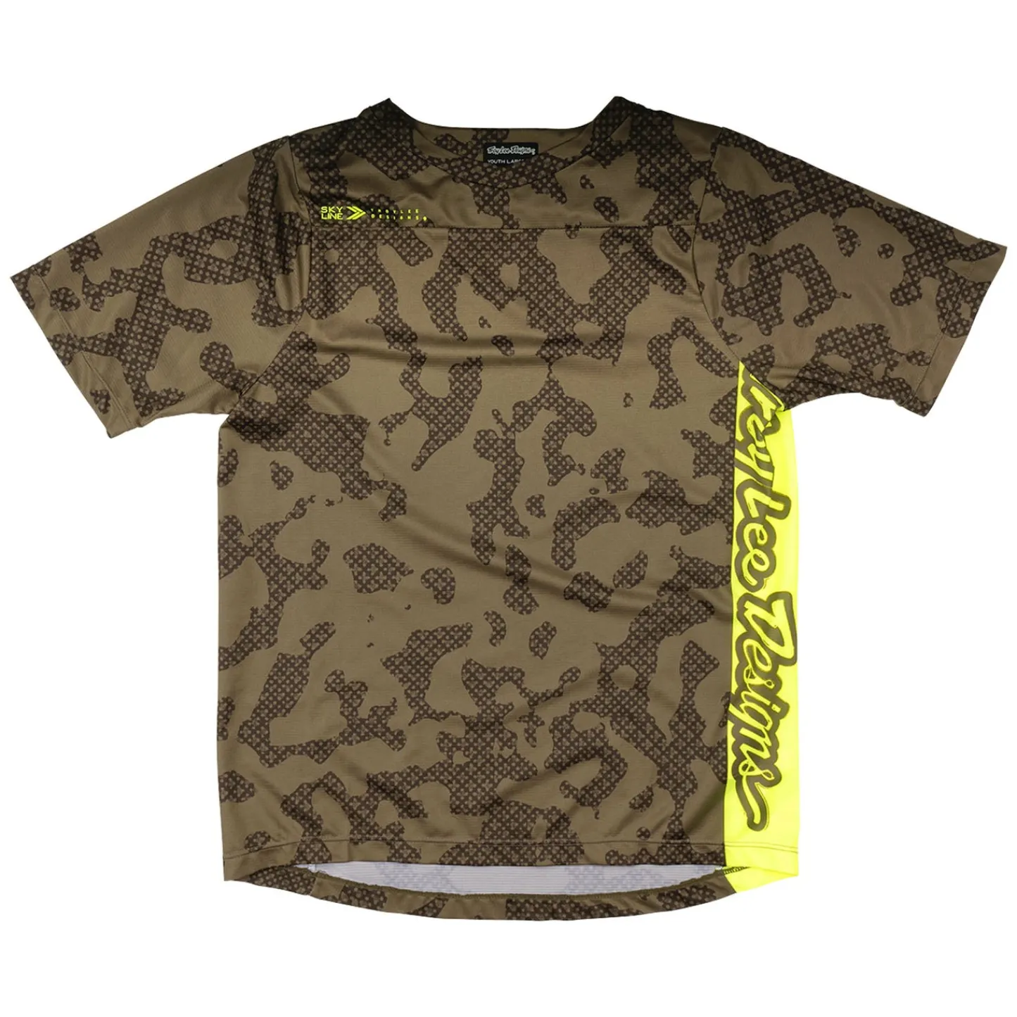 Troy Lee Designs Jerseys^Youth Skyline Short Sleeve Jersey Scrubland Olive