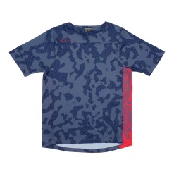 Troy Lee Designs Jerseys^Youth Skyline Short Sleeve Jersey Scrubland Steel Blue