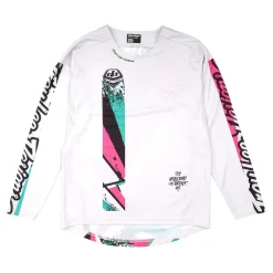 Troy Lee Designs Jerseys^Youth Sprint Jersey Full Pull Chalk