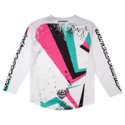 Troy Lee Designs Jerseys^Youth Sprint Jersey Full Pull Chalk